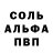 Alpha PVP Соль Kurman Saitov